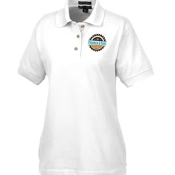 Egyptian Cotton Pique Polo - Ladies' - Full Color