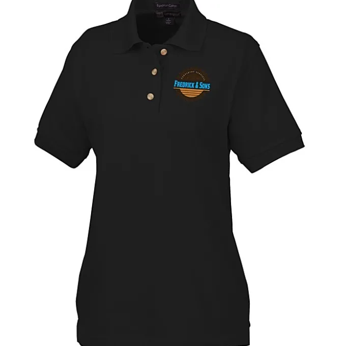 Egyptian Cotton Pique Polo - Ladies' - Full Color
