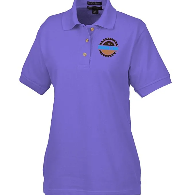 Egyptian Cotton Pique Polo - Ladies' - Full Color
