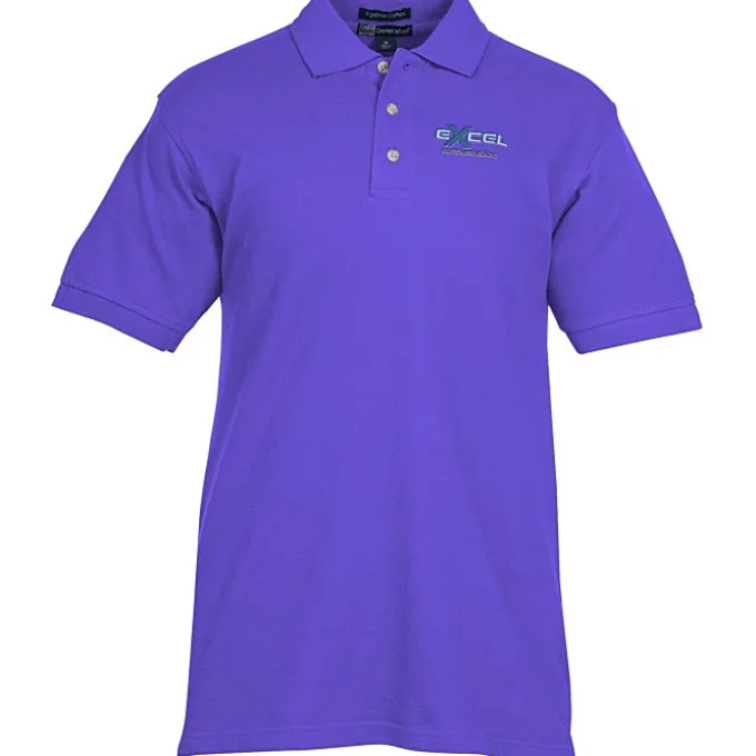Egyptian Cotton Pique Polo - Men's
