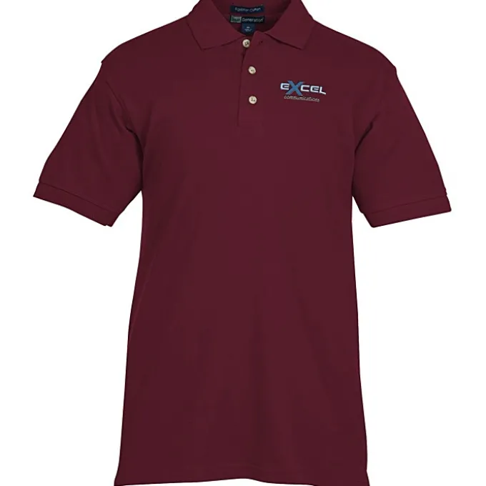 Egyptian Cotton Pique Polo - Men's