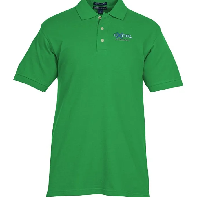 Egyptian Cotton Pique Polo - Men's