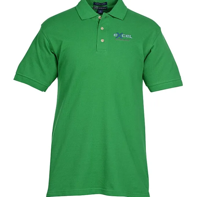Egyptian Cotton Pique Polo - Men's