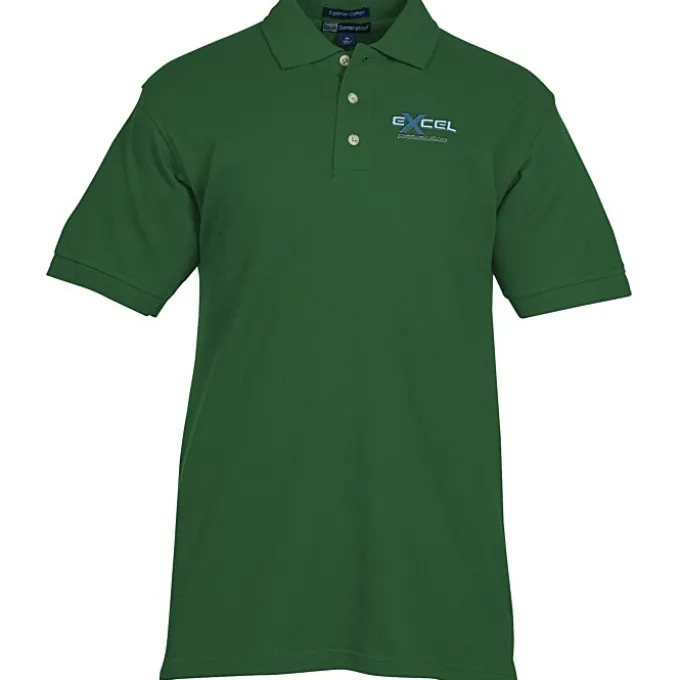 Egyptian Cotton Pique Polo - Men's