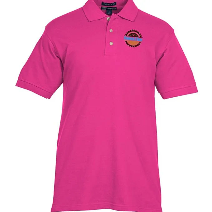 Egyptian Cotton Pique Polo - Men's - Full Color