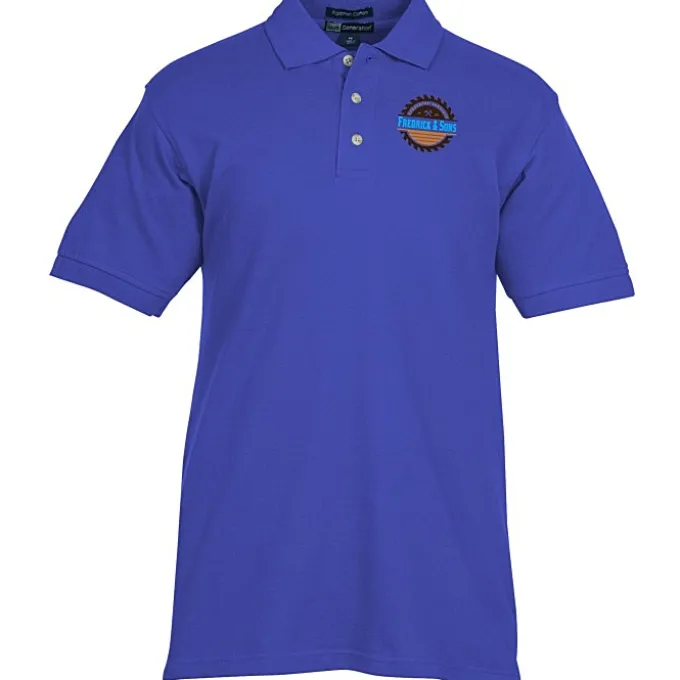 Egyptian Cotton Pique Polo - Men's - Full Color