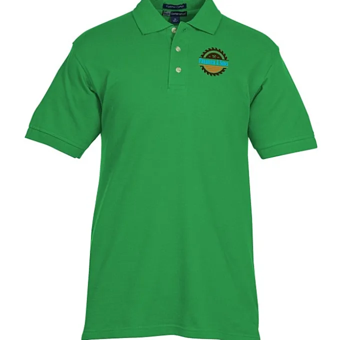 Egyptian Cotton Pique Polo - Men's - Full Color