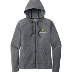 Electric Tri-Blend Wicking Full-Zip Sweatshirt - Ladies'
