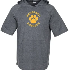 Electric Tri-Blend Wicking Short Sleeve Hooded Tee