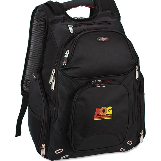 elleven Amped Checkpoint-Friendly Laptop Backpack - Embroidered