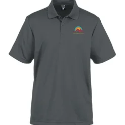 Elm Vertical Dash Jacquard Stripe Polo - Men's