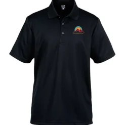 Elm Vertical Dash Jacquard Stripe Polo - Men's