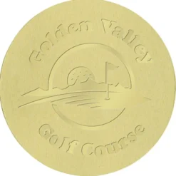 Embellished Seal by the Roll - Circle - Smooth Edge - 2 Inches