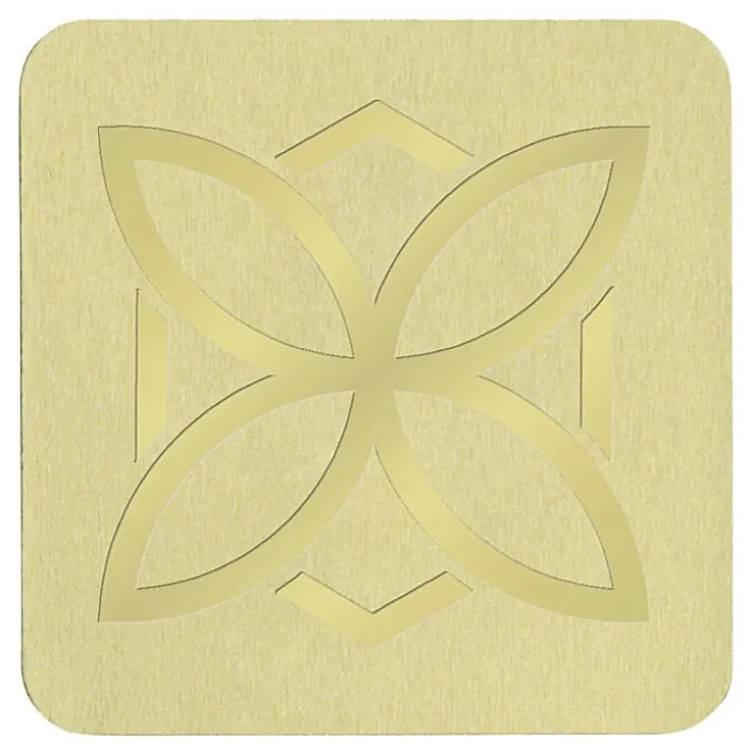 Embellished Seal by the Roll - Square - 1 1/2 Inches x 1 1/2 Inches