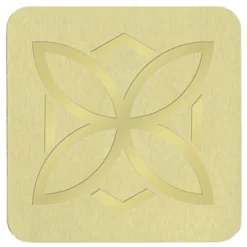 Embellished Seal by the Roll - Square - 1 1/2 Inches x 1 1/2 Inches