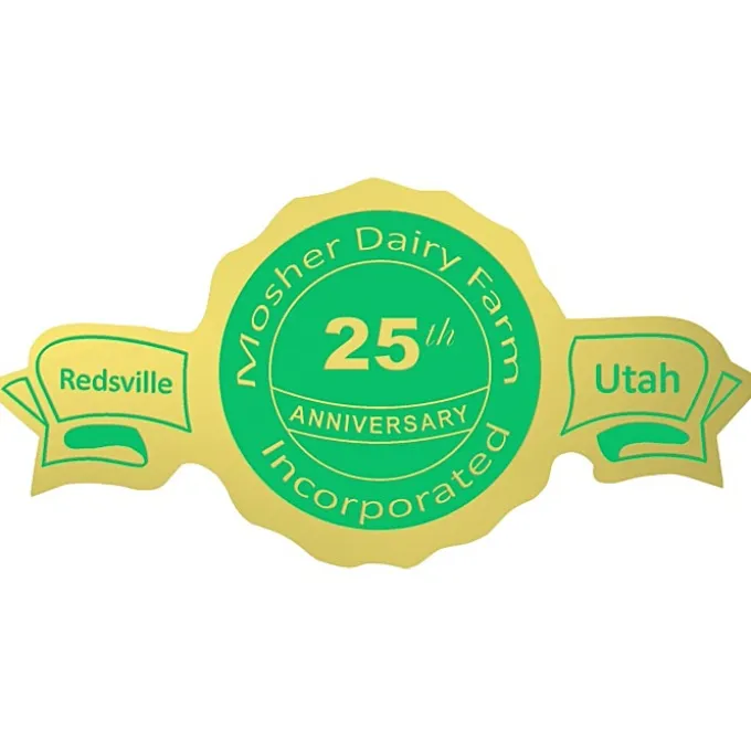 Embossed Seal by the Roll - Banner - 1 1/2 inches x 3 inches