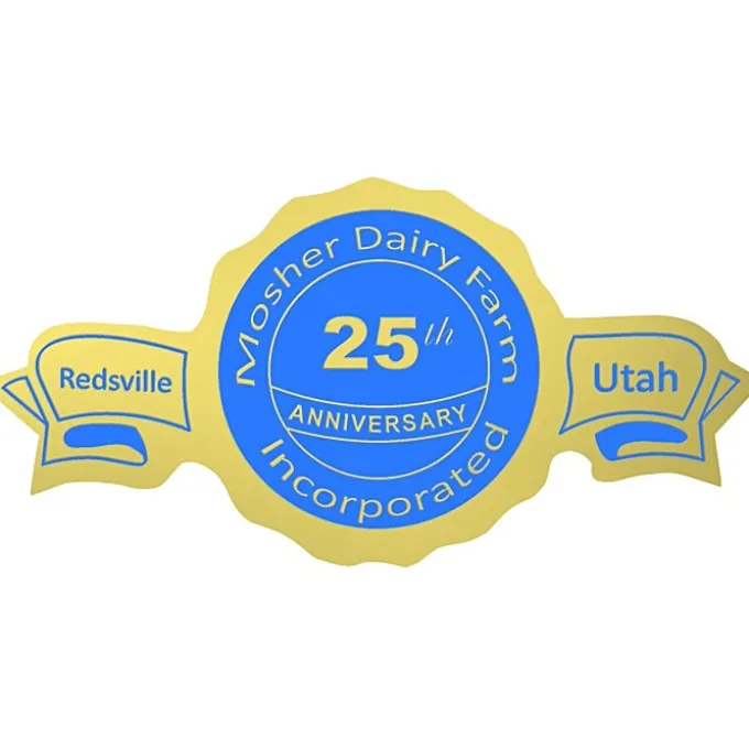 Embossed Seal by the Roll - Banner - 1 1/2 inches x 3 inches