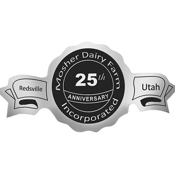 Embossed Seal by the Roll - Banner - 1 1/2 inches x 3 inches