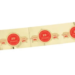 Embossed Seal by the Roll - Banner - 1 1/4 inches x 2 1/2 inches