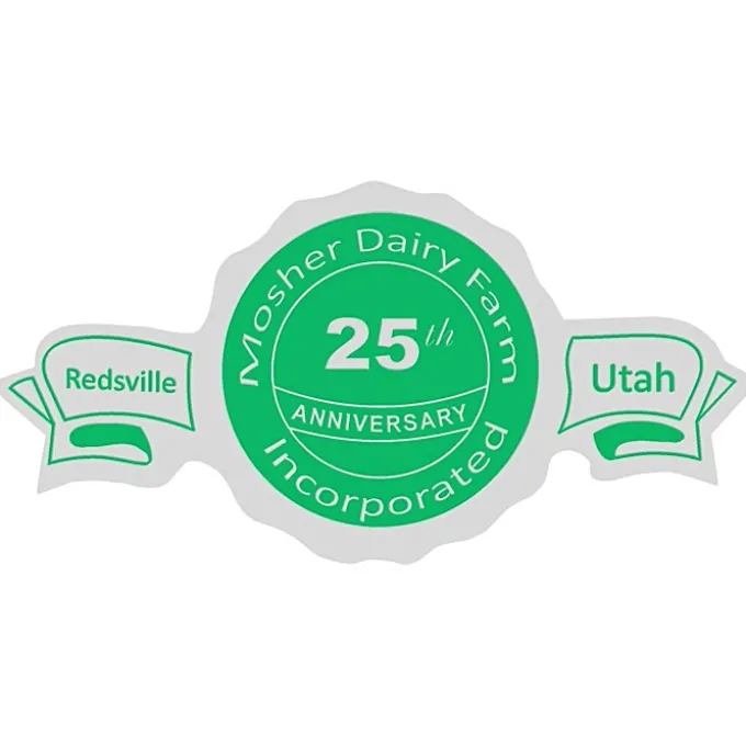Embossed Seal by the Roll - Banner - 1 1/4 inches x 2 1/2 inches