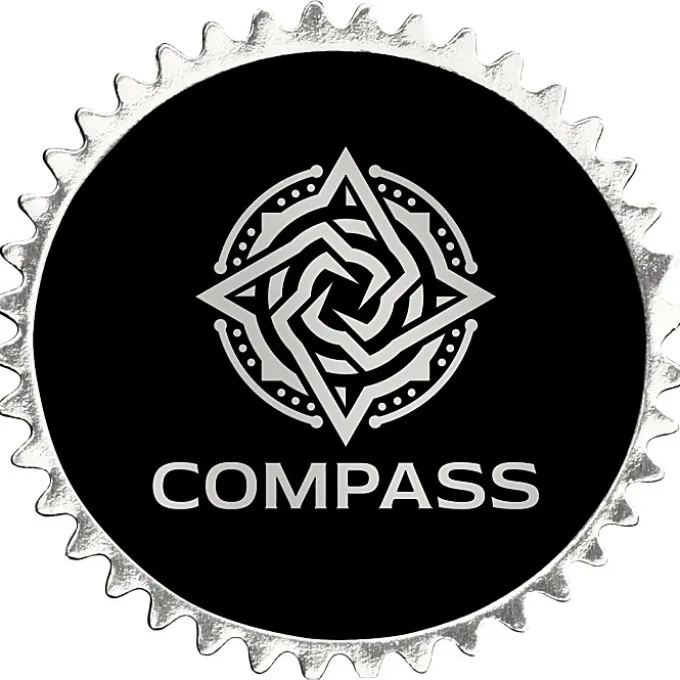 Embossed Seal by the Roll - Circle - Pinked Edge - 1 7/16 inches