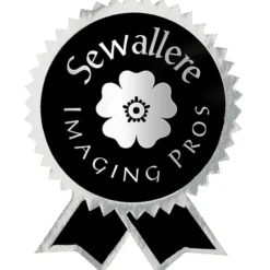 Embossed Seal by the Roll - Ribbon with Pinked Edges - 2 inches x 2 1/2 inches