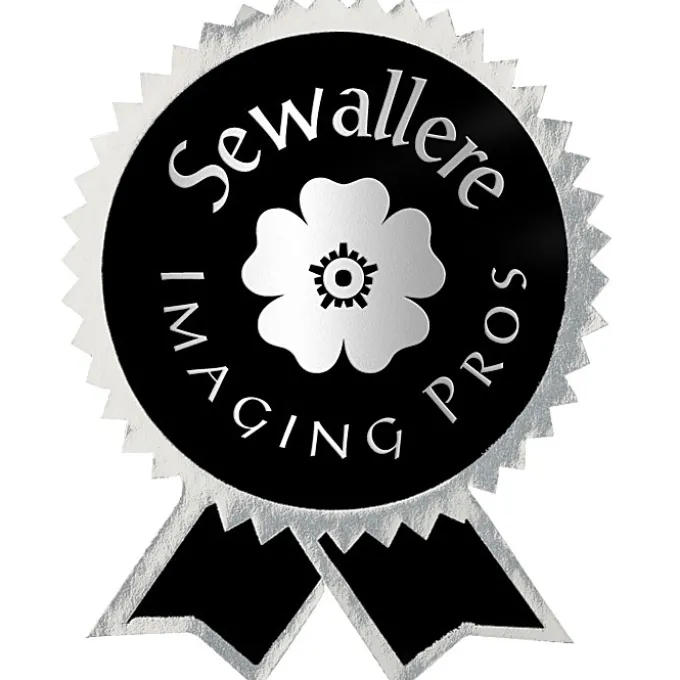 Embossed Seal by the Roll - Ribbon with Pinked Edges - 2 inches x 2 1/2 inches