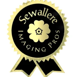 Embossed Seal by the Roll - Ribbon with Pinked Edges - 2 inches x 2 1/2 inches