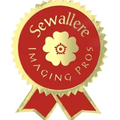 Embossed Seal by the Roll - Ribbon with Pinked Edges - 2 inches x 2 1/2 inches