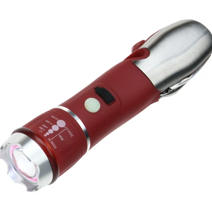 Emergency Rechargeable COB Flashlight Muli-Tool -24 hr
