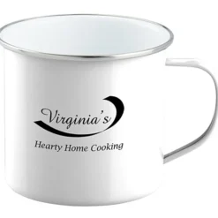 Enamel Metal Campfire Mug - 16 oz