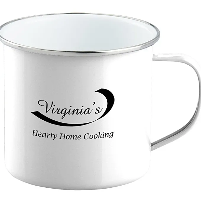 Enamel Metal Campfire Mug - 16 oz
