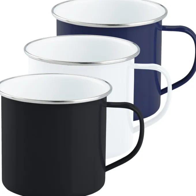 Enamel Metal Campfire Mug - 16 oz