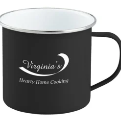 Enamel Metal Campfire Mug - 16 oz