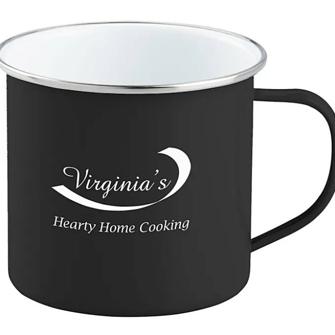 Enamel Metal Campfire Mug - 16 oz