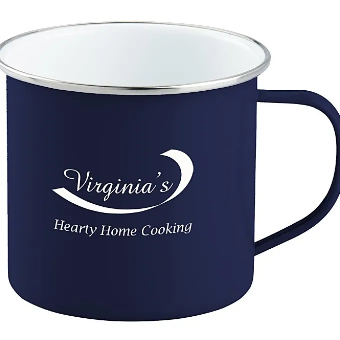 Enamel Metal Campfire Mug - 16 oz