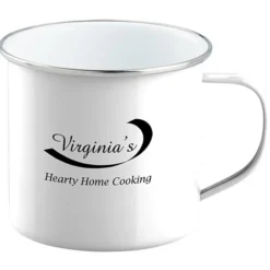 Enamel Metal Campfire Mug - 16 oz. - 24 hr