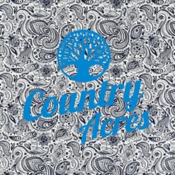 English Paisley Bandana - 22 inches x 22 inches