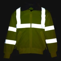 Enhanced Visibility Merge Jacket with Reflective Taping