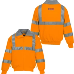 Enhanced Visibility Merge Jacket with Reflective Taping