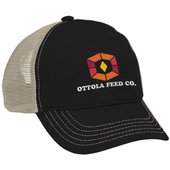 Enzyme Washed Mesh Back Cap
