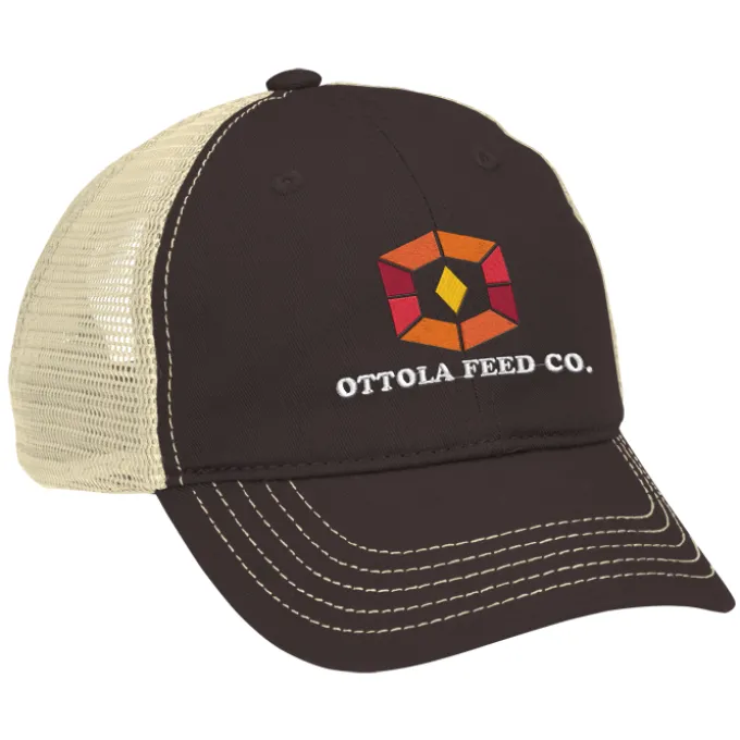 Enzyme Washed Mesh Back Cap