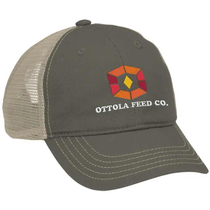 Enzyme Washed Mesh Back Cap