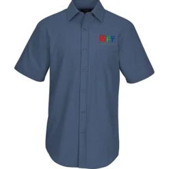 Essential Broadcloth Short Sleeve Shirt - Men's