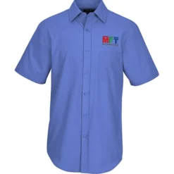 Essential Broadcloth Short Sleeve Shirt - Men's