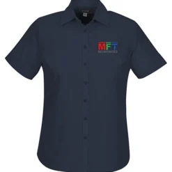 Essential Broadcloth Short Sleeve Shirt - Ladies'