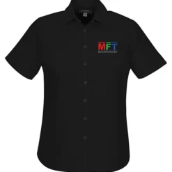 Essential Broadcloth Short Sleeve Shirt - Ladies'