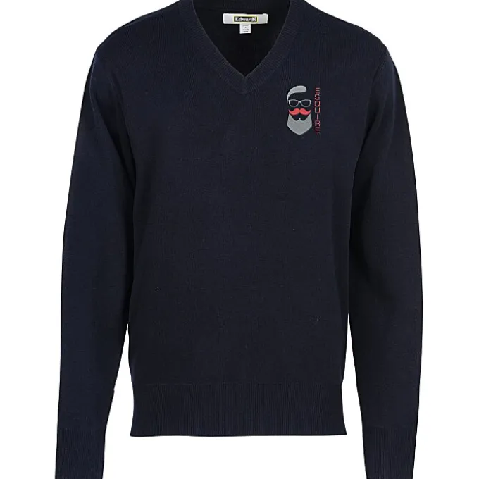 Essential V-Neck Acrylic Sweater