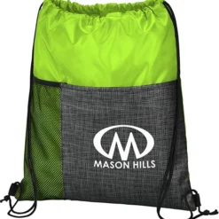 Etched Pocket Drawstring Sportpack