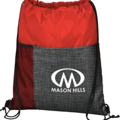 Etched Pocket Drawstring Sportpack